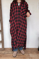 Vintage Maxi Check Shirt