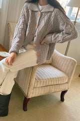 Ananise Cable Cardigan