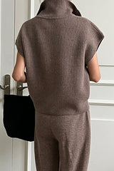 Wool Half Vest