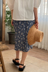 Floral Pattern Skirt