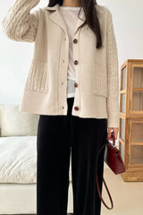 Sleeve Fisher Cardigan