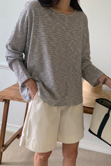James Stripe Loose Tee