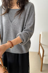 Cashmere Blend Knit Set