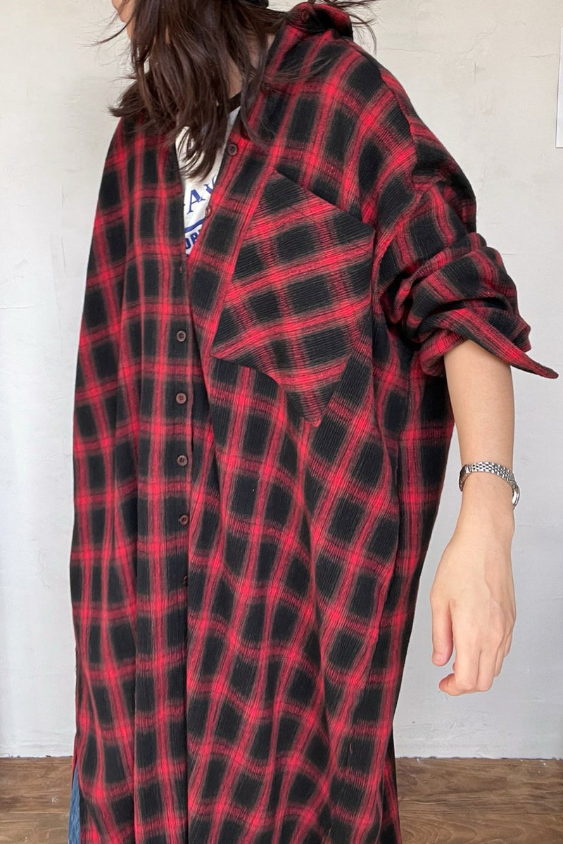 Vintage Maxi Check Shirt