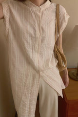 Stella Stripe Long Shirt