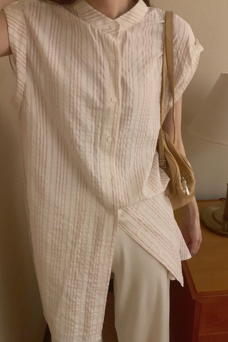 Stella Stripe Long Shirt