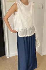 Pure Scallop Lace Blouse