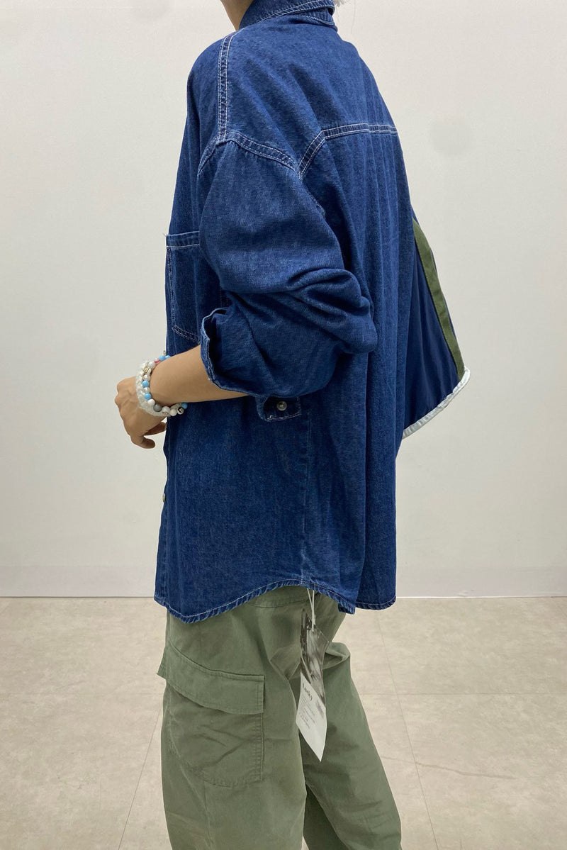 Denim Overfit Shirt