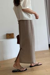 Yoru Straight Skirt