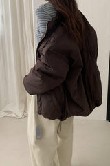 Thinsulate Jumper in Brown, Thinsulate padded jacket