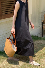 Crisp Sleeveless Dress