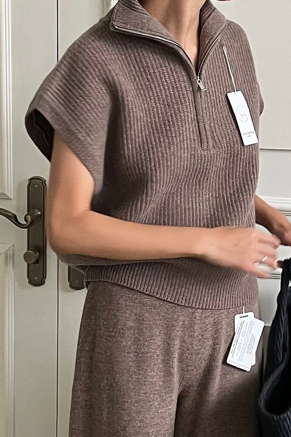Wool Half Vest