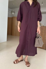Linen Shirt Dress