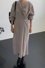 Modern Cowl Dress