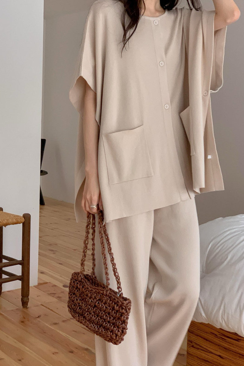 Cape Summer Knit Set