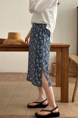 Floral Pattern Skirt