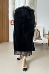 Velvet Layer Skirt