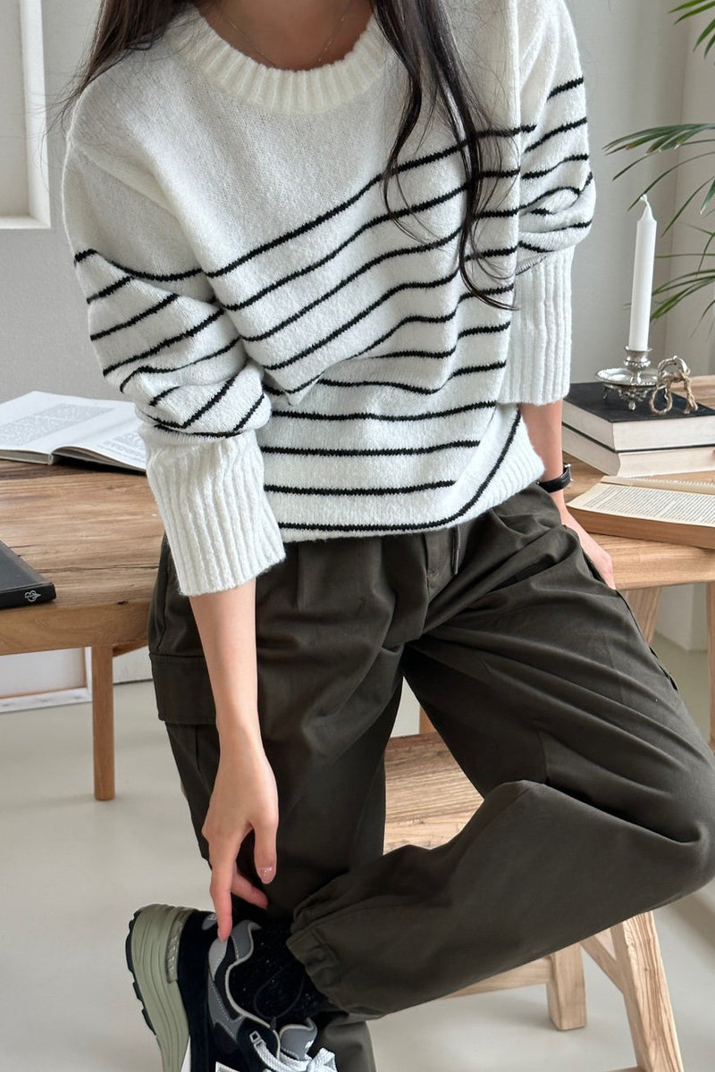 Roffle Stripe Knit