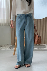 Vintage Stripe Straight Denim