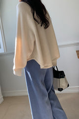 A-line Flare Sweater