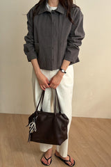 Crop Utility Jacket