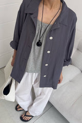 Linen Utility Jacket