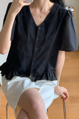 Broderie Anglaise Blouse