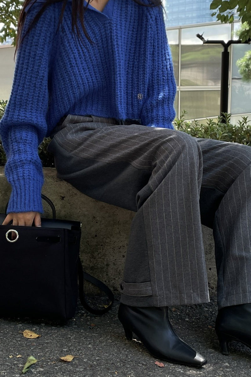 Stripe Banding Slacks