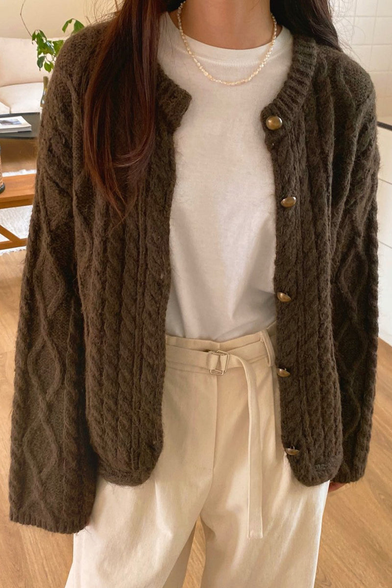 Fisher Cable Cardigan