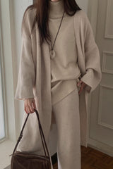 Overfit Cardigan Set