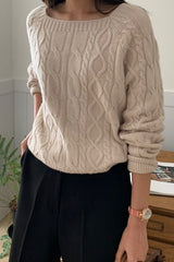 Square Cable Knit