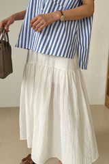 Kan Kan Slub Skirt
