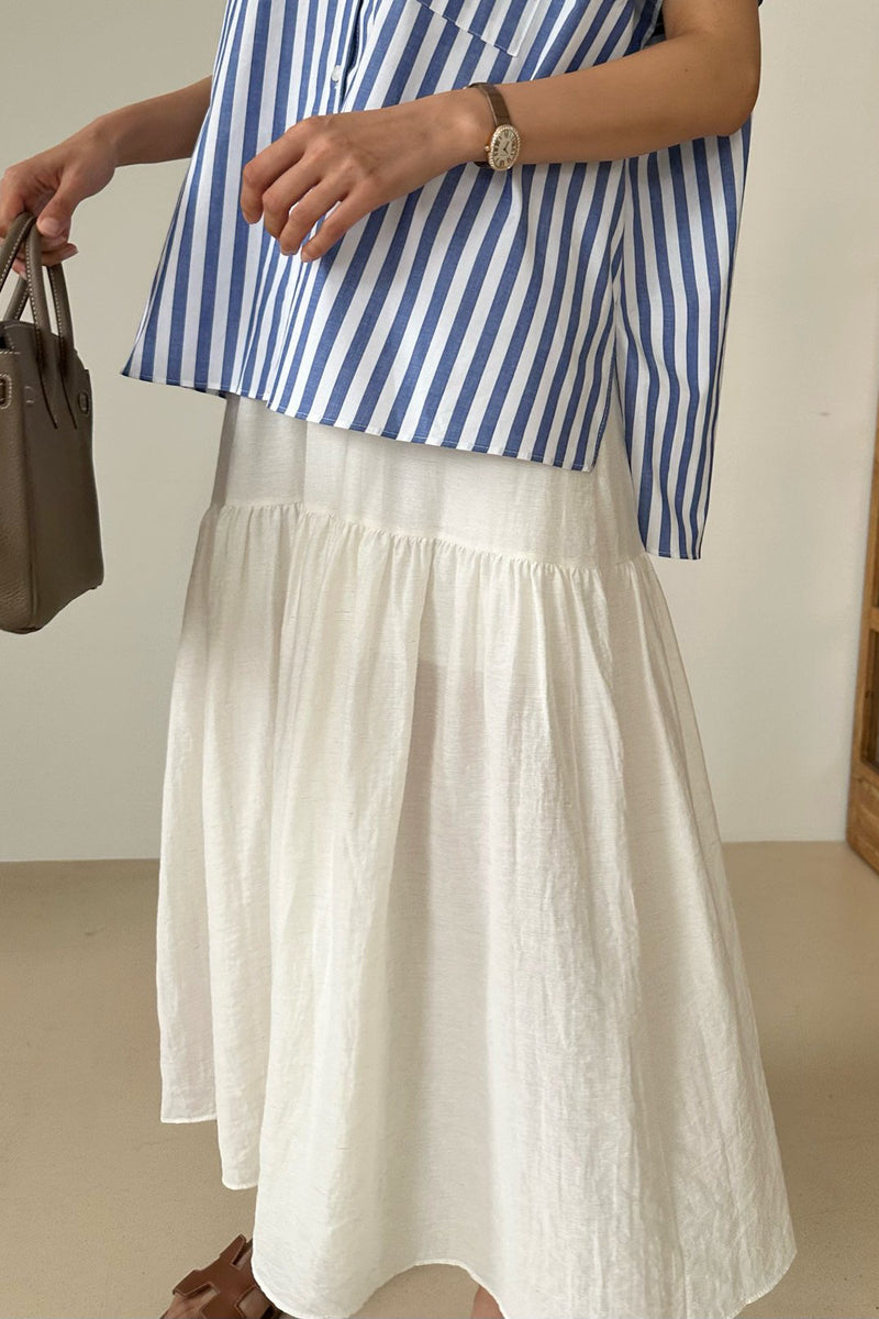 Kan Kan Slub Skirt