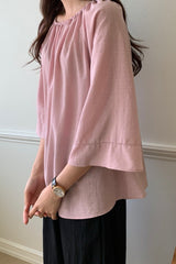 Wide Sleeve Blouse