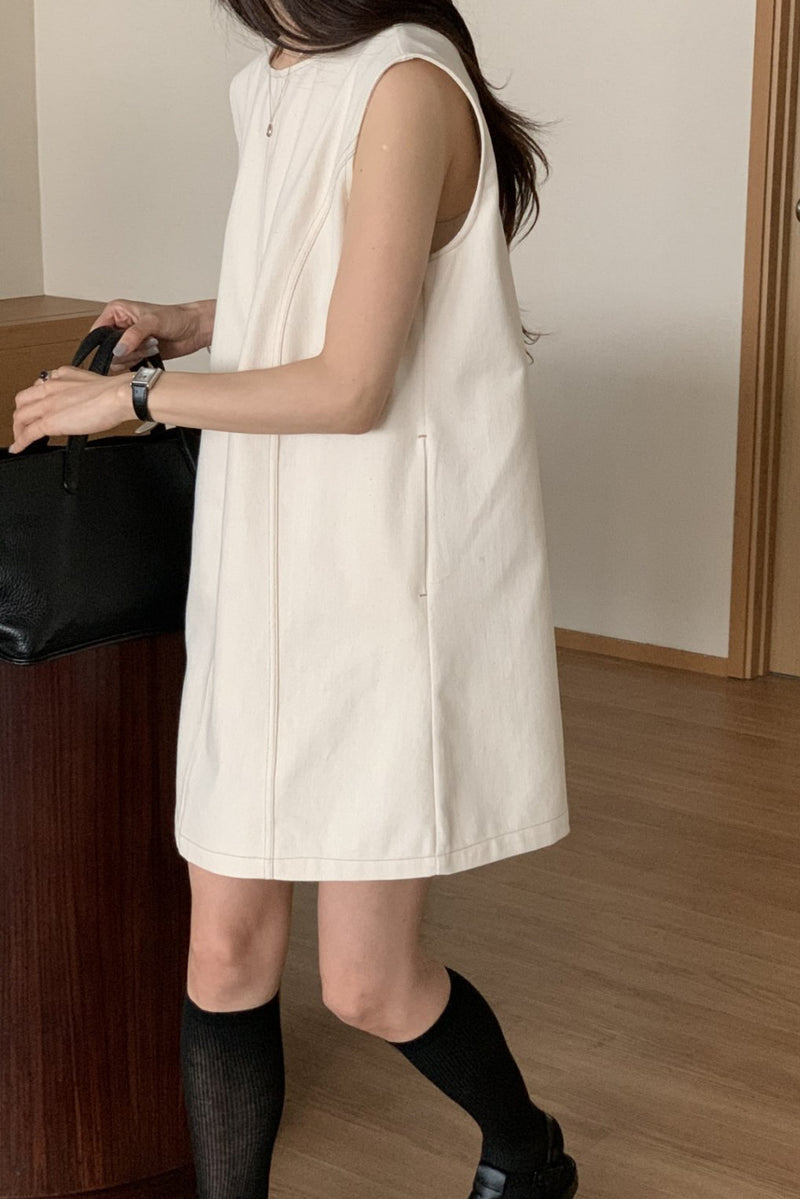 Pocket Mini Dress