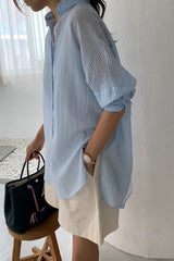 Sheer Stripe Shirt