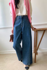 Two Tone Wide Fit Jean