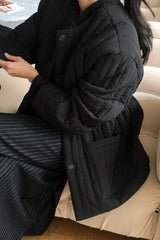 Quilted Sherpa Warmth Jacket