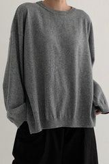 Slit Knit Top