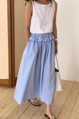 Ruffle Long Skirt