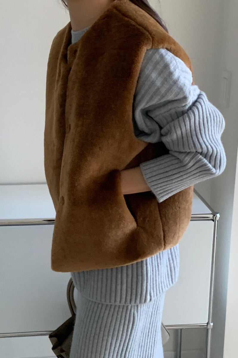 Eco Fur Jacket