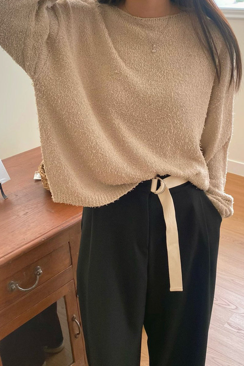 Tail Boatneck Knit