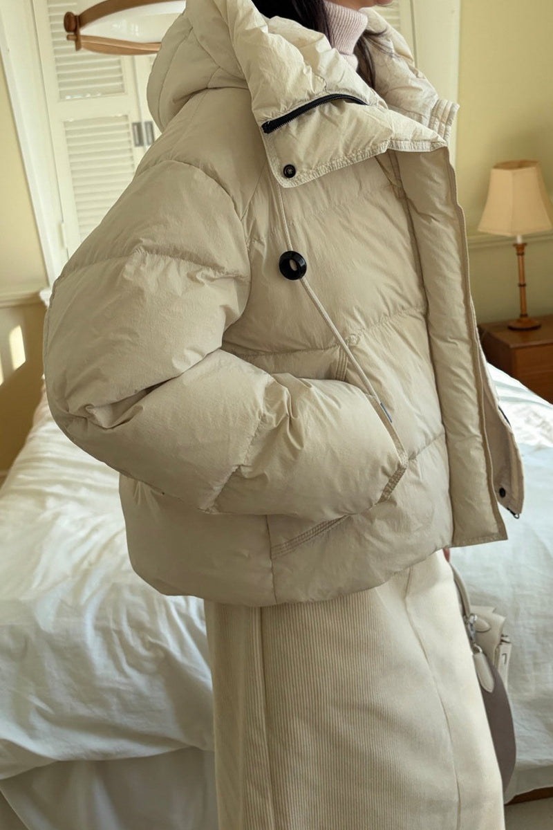 Classic Hooded Goose Puffer