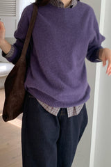 Hairy Wool-Cash Knit