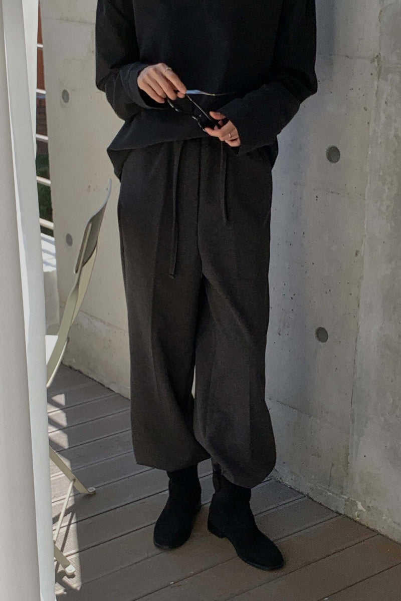 Wool Banding Slacks