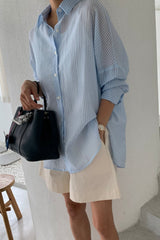 Sheer Stripe Shirt