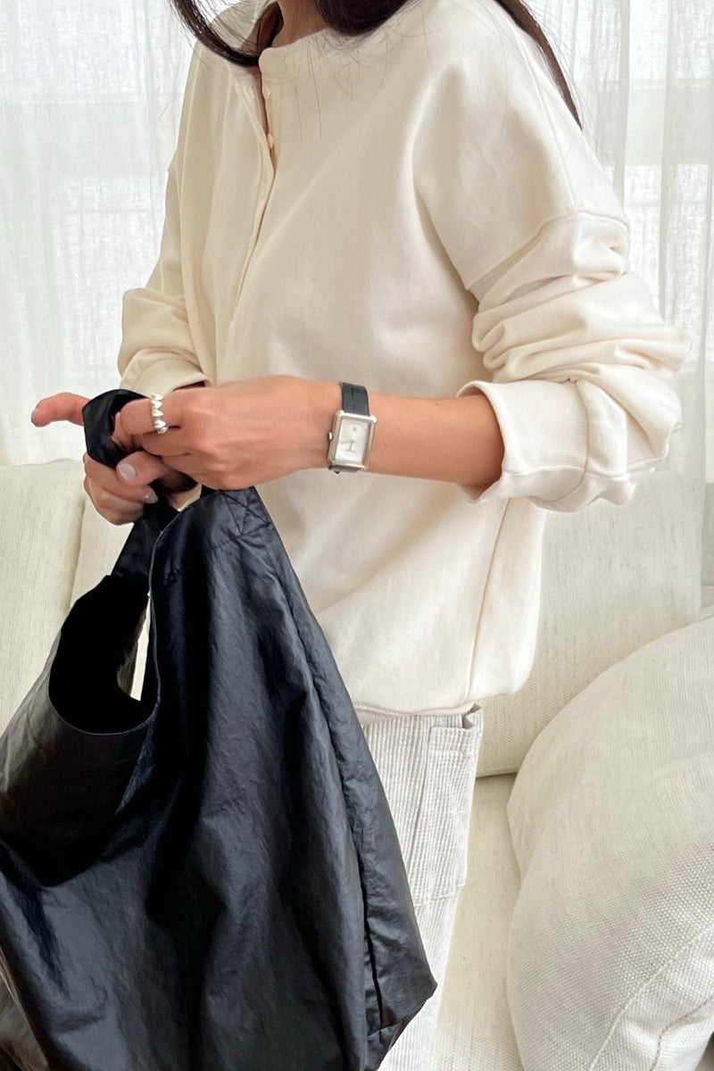 Liv Snap Button Sweatshirt