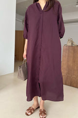 Linen Shirt Dress