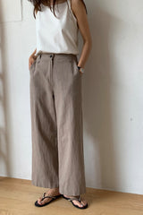 Washed Linen Pants