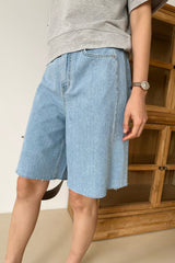 Light Mood Half Denim